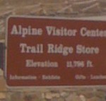 Trail Ridge Road, Grand Lake, Alpine Visitor Center